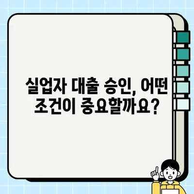 실업자를 위한 신속 당일 대출, 어떻게 받을까요? | 당일 승인, 빠른 지원, 대출 조건