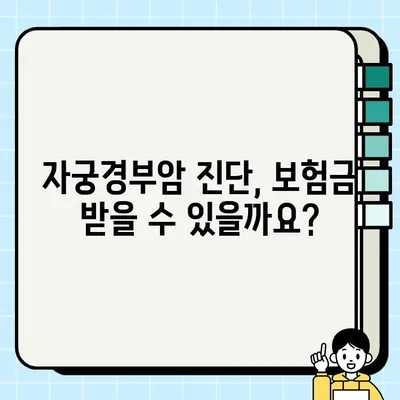 자궁경부암 진단받았는데, 보험금 못 받을 수도 있다고요? | 보장 범위 확인 및 대처 가이드