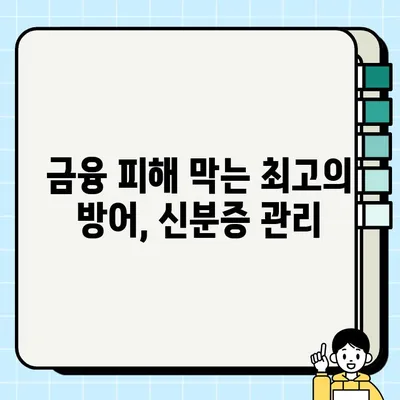 신분증 분실, 금융 피해 막는 5가지 필수 체크리스트 | 신분증 분실, 금융 사기, 예방, 대처