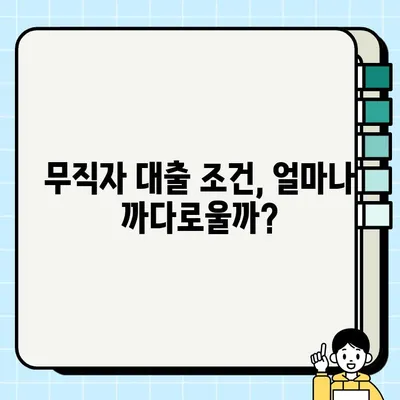 무직자 당일 대출 가능할까요? 조건 & 신청 방법 완벽 정리 | 당일 승인, 대출 한도, 필요 서류, 주의 사항