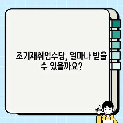 조기재취업수당, 얼마나 받을 수 있을까요? | 지급조건, 신청방법, 지급일, 금액, 후기 정보 5가지